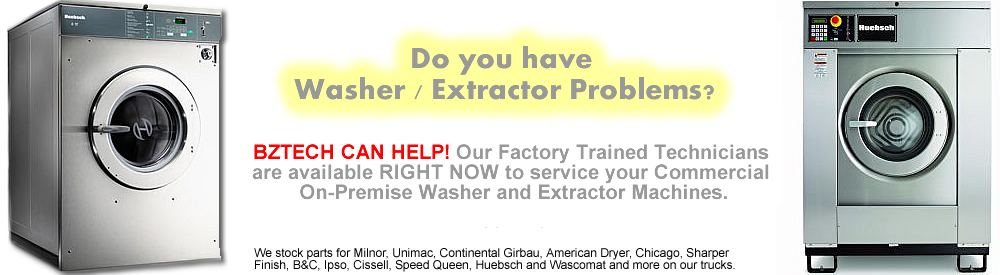 LAUNDRY EQUIPMENT COMMERCIAL OPL WASHER / EXTRACTOR REPAIR SERVICE